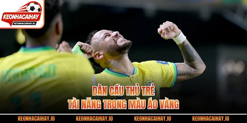 Dàn cầu thủ trẻ tài năng trong màu áo vàng