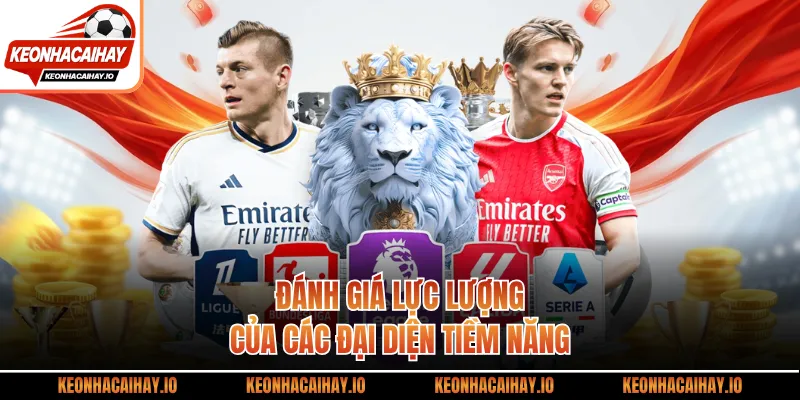 Đánh giá lực lượng của các đại diện tiềm năng