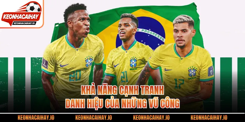 Khả năng cạnh tranh danh hiệu của những vũ công