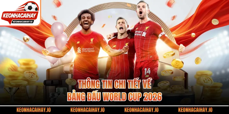 Thông tin chi tiết về bảng đấu World Cup 2026