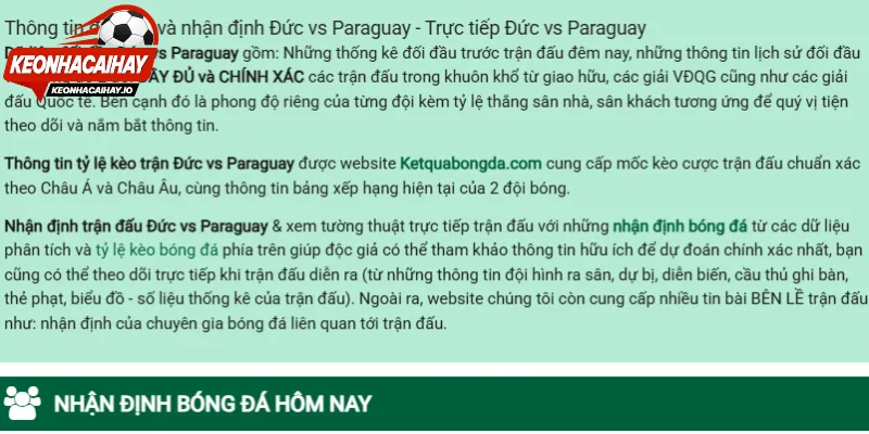 Đánh giá chi tiết tỷ lệ cá cược hôm nay