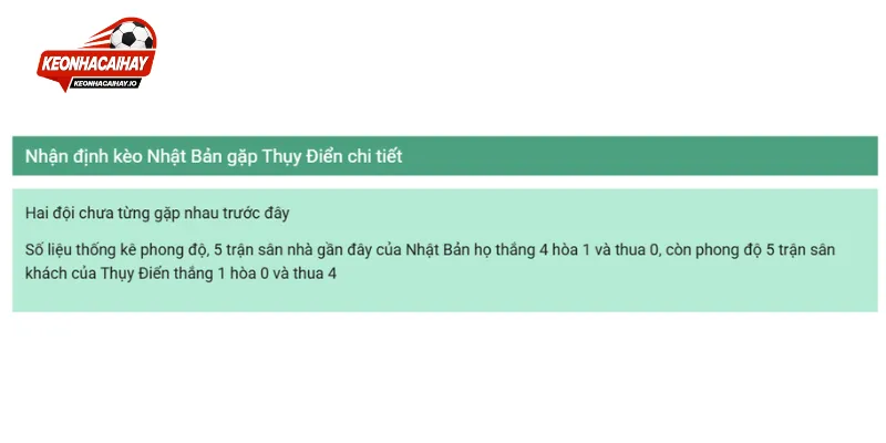 Nhận định tỷ số chung cuộc của hai đội